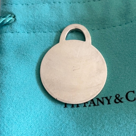 Authentic Tiffany Round Tag X-Large - Picture 3 of 6
